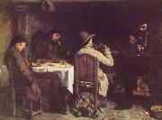 Gustave Courbet After Dinner at Ornans china oil painting reproduction